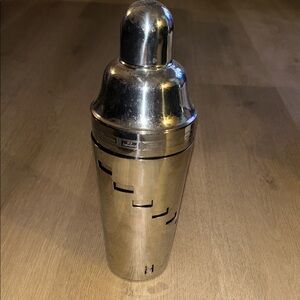 Pottery Barn martini drink shaker